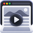 Website Scroll Video logo