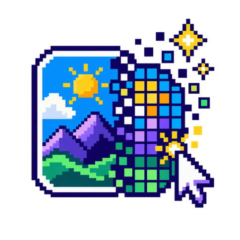 Pixel Art Base logo