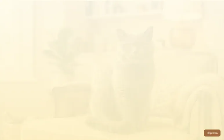 Screenshot of the Furriq homepage